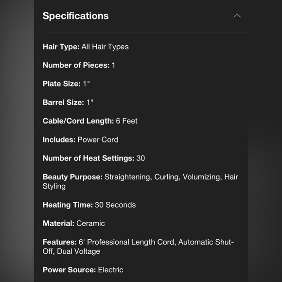 Hot Tools Pro Signature Collection with LED Display Flat Hair iron 1” - NWT - Picture 8 of 10